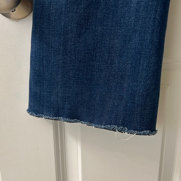 MOTHER Dark Blue Flare Jeans - Picture 7 of 9